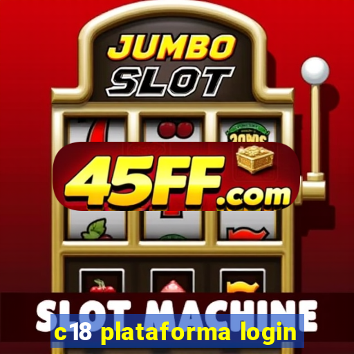 c18 plataforma login